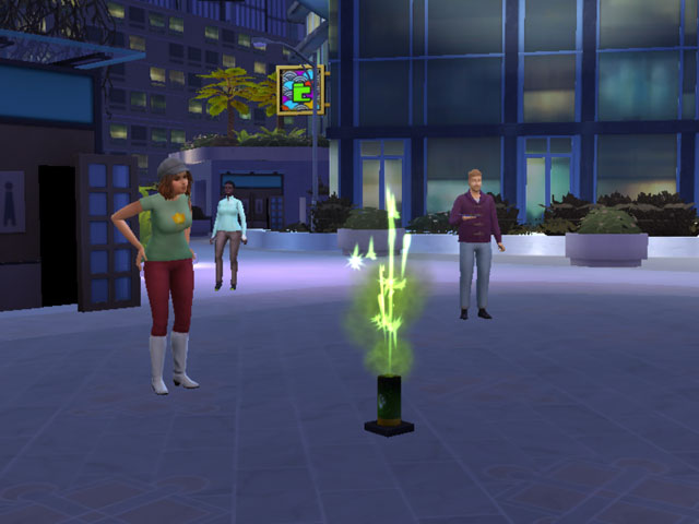 Sims 4: Фейерверк-фонтан стоит дорого и не слишком впечатляет. 