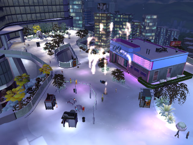 Sims 4: Залп свадебного фейерверка-миномета.