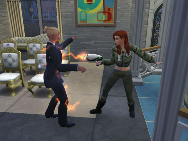 Sims 4: Освоив навык актерского мастерства, можно показывать сцены из фильмов за чаевые.