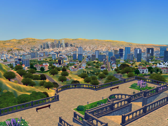 Sims 4: Новый город Дель-Соль-Вэлли. 