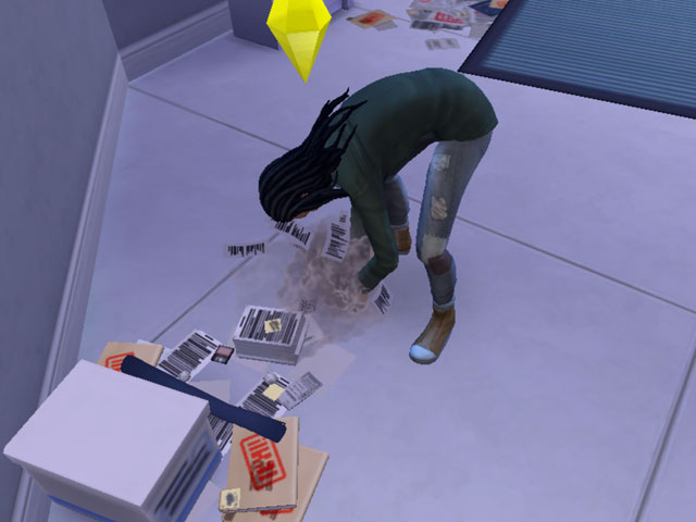 Sims 4: В заброшенной лаборатории все документы лежат на виду. Потрясающая безалаберность!