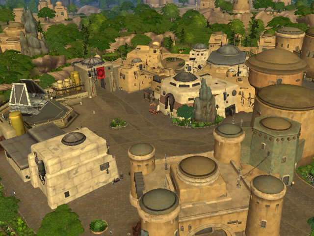 Sims 4: Район Первого Ордена. 