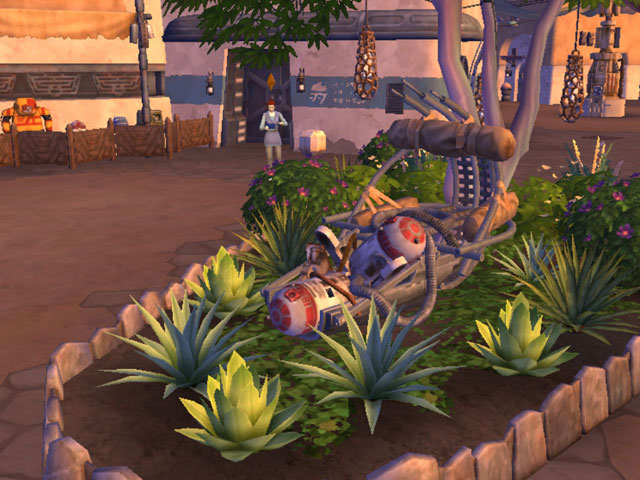 Sims 4: В окрестностях Батуу можно найти много интересного хлама. 