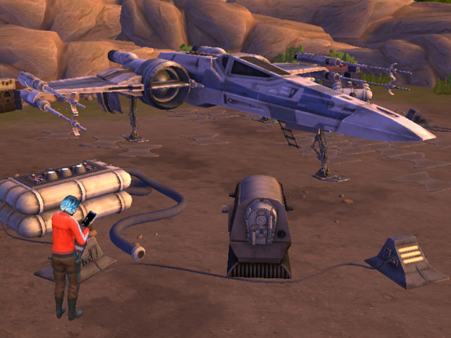 Sims 4: Истребитель Т-70 типа Х.