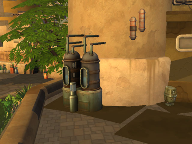 Sims 4: Водопроводные трубы «Черный шпиль».