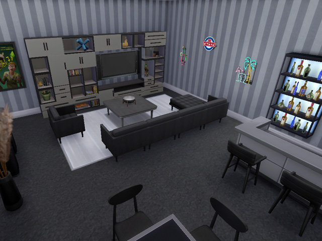 Sims 4: За такую гостиную точно не придется краснеть!