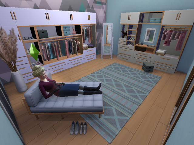 Sims 4: Идеальная гардеробная для настоящей звезды!