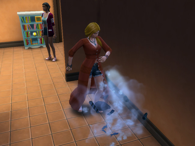 Sims 4: Потусторонние предметы? Только не в мою смену!
