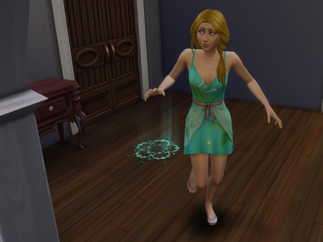Sims 4: Странные предметы жутко пугают персонажей. 