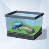 Sims 4: Песчаная баклажанная лягушка с волнообразными полосками